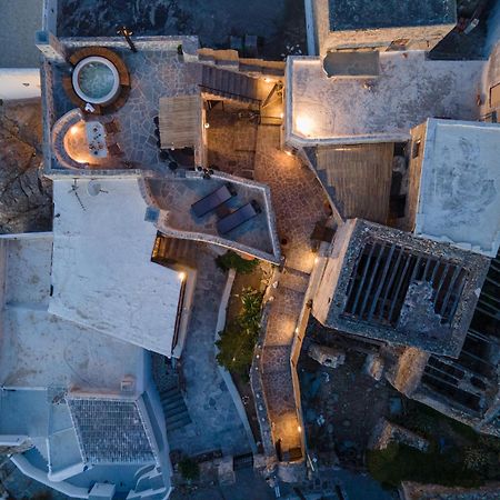 Themed House "Castle Halaros" View 17Th Century Glinado Naxos Exterior foto
